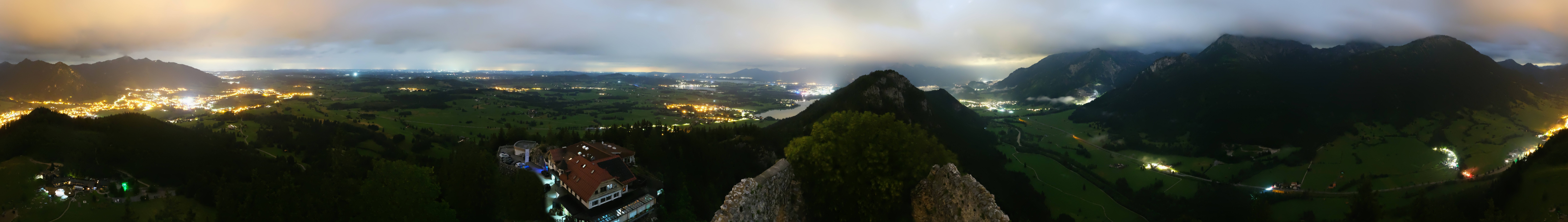 Archived image Webcam Allgäu: Castle Falkenstein
