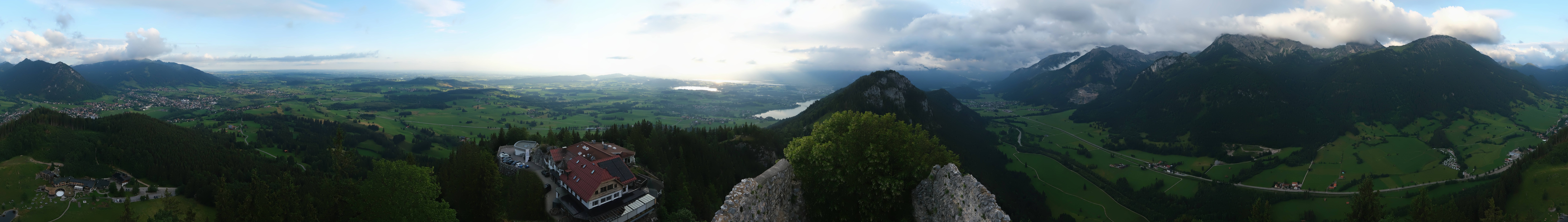 Archived image Webcam Allgäu: Castle Falkenstein