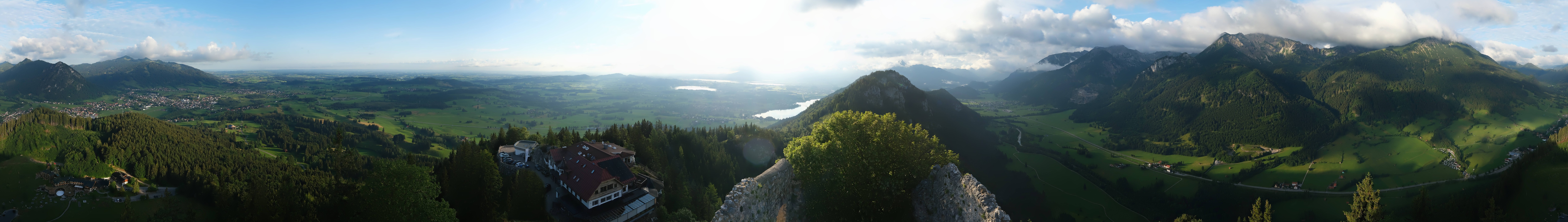 Archived image Webcam Allgäu: Castle Falkenstein