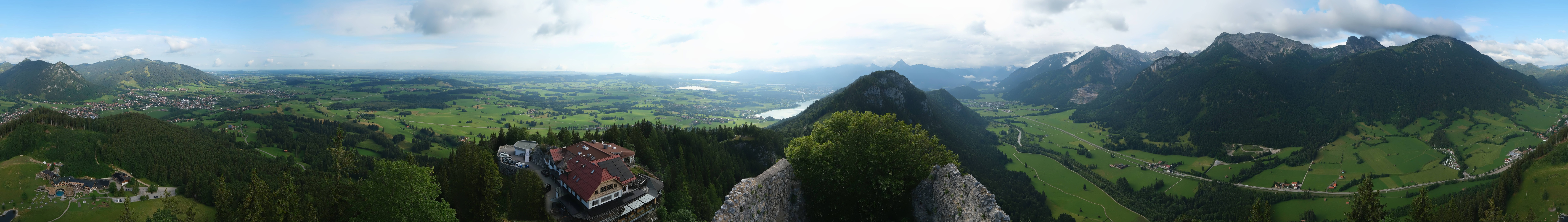 Archived image Webcam Allgäu: Castle Falkenstein