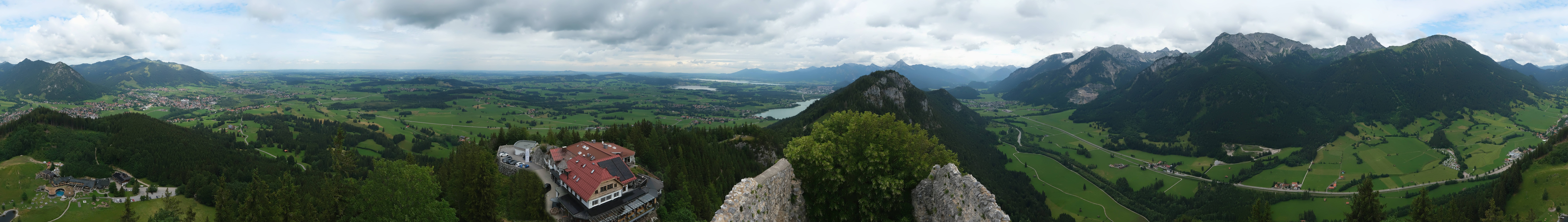 Archived image Webcam Allgäu: Castle Falkenstein
