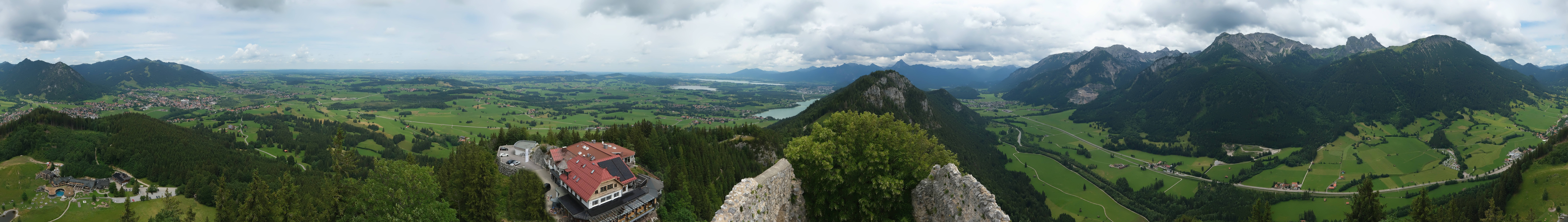Archived image Webcam Allgäu: Castle Falkenstein