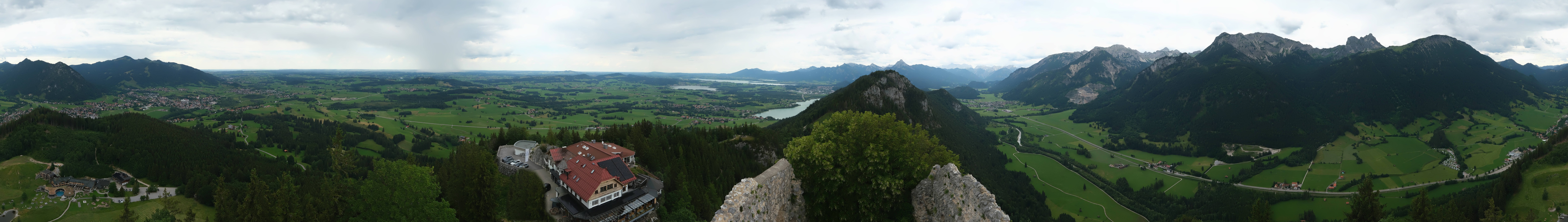 Archiv Foto Webcam Ausblick Burgruine Falkenstein