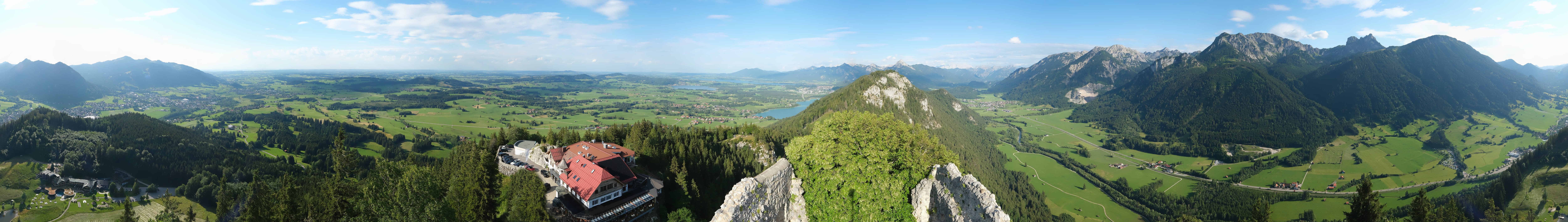 Archiv Foto Webcam Ausblick Burgruine Falkenstein