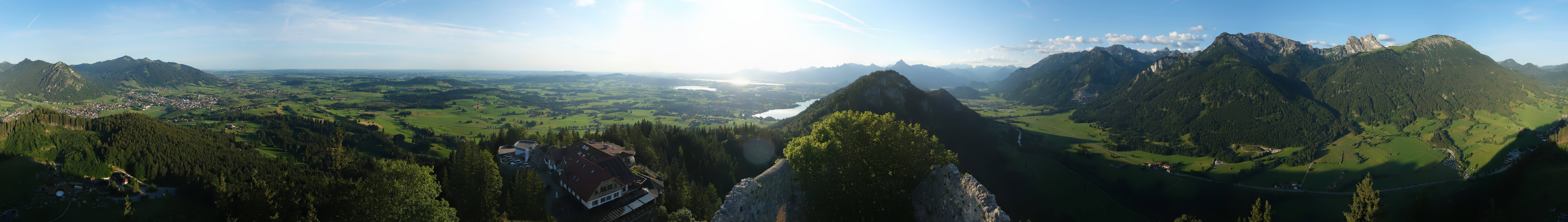 Archiv Foto Webcam Ausblick Burgruine Falkenstein