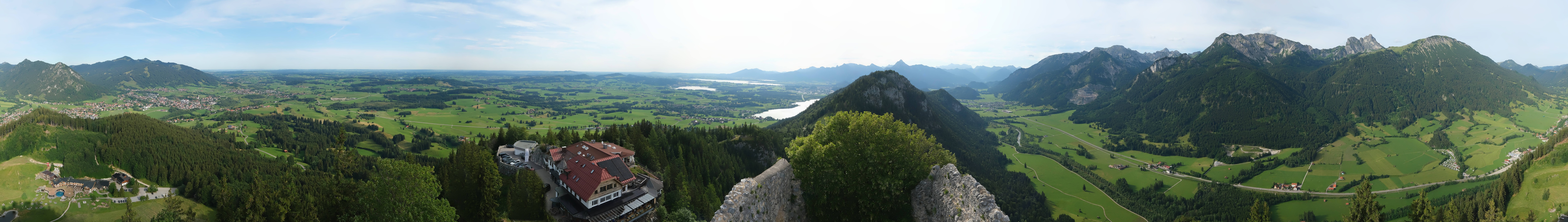 Archiv Foto Webcam Ausblick Burgruine Falkenstein