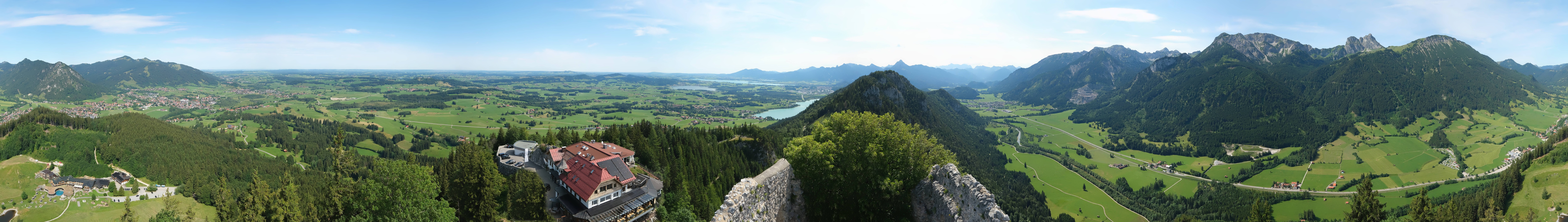 Archiv Foto Webcam Ausblick Burgruine Falkenstein