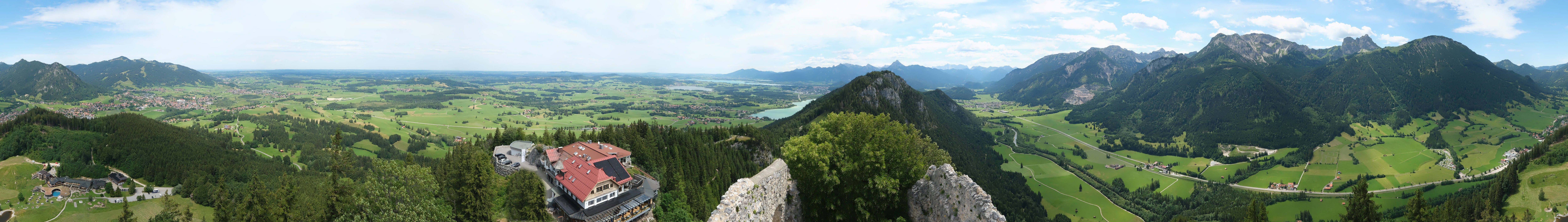 Archiv Foto Webcam Ausblick Burgruine Falkenstein