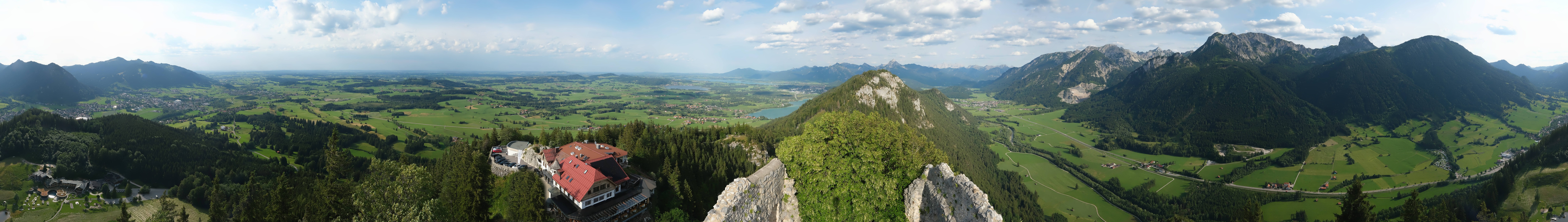 Archiv Foto Webcam Ausblick Burgruine Falkenstein