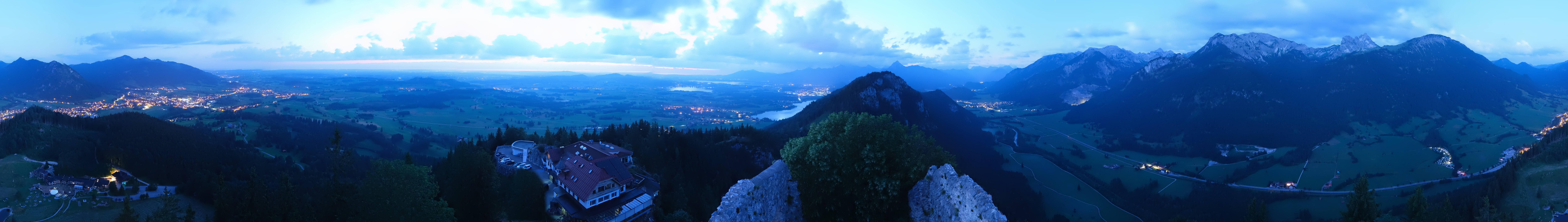 Archiv Foto Webcam Ausblick Burgruine Falkenstein