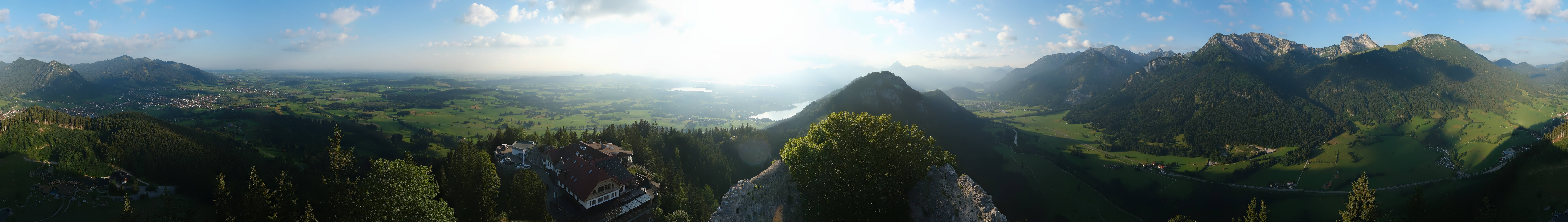 Archiv Foto Webcam Ausblick Burgruine Falkenstein