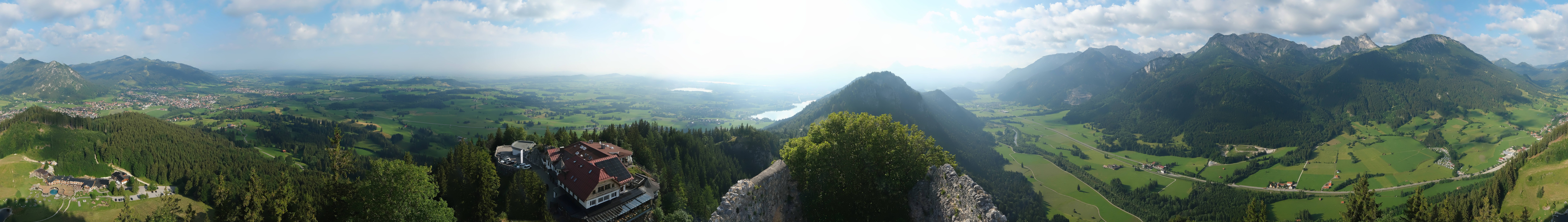 Archiv Foto Webcam Ausblick Burgruine Falkenstein