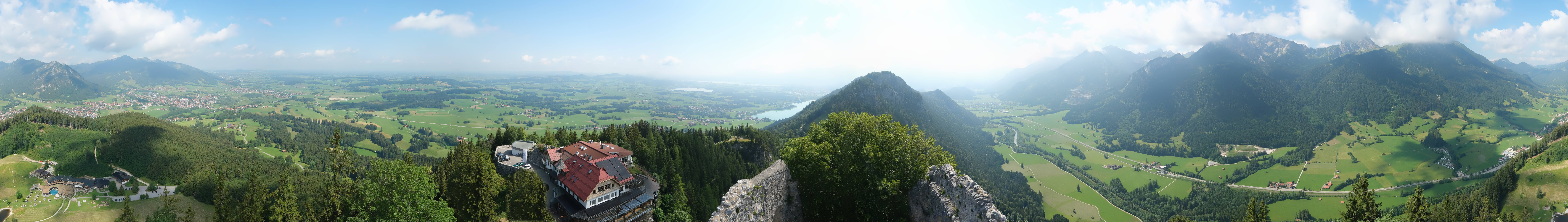 Archiv Foto Webcam Ausblick Burgruine Falkenstein