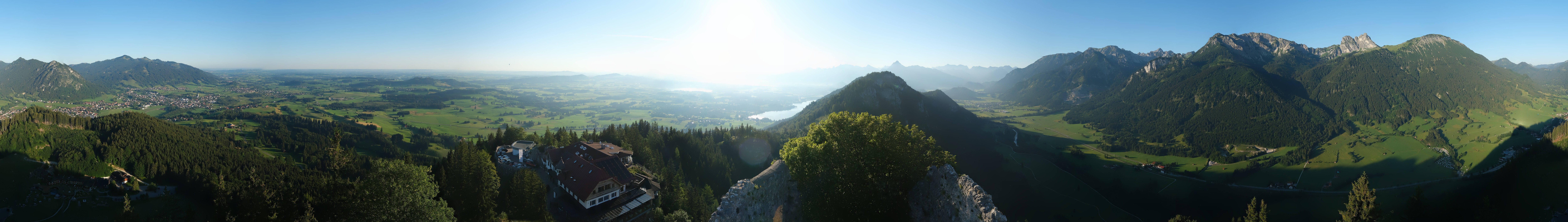 Archiv Foto Webcam Ausblick Burgruine Falkenstein