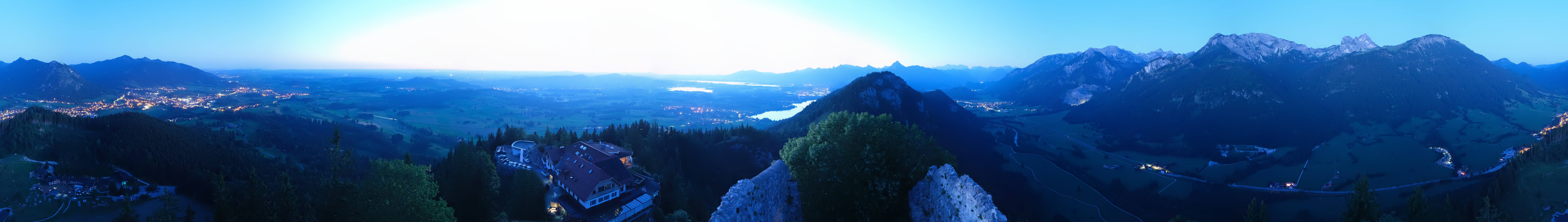 Archived image Webcam Allgäu: Castle Falkenstein