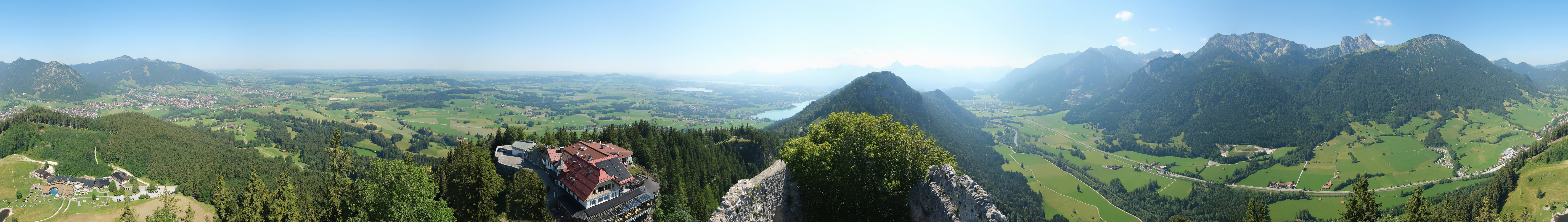 Archived image Webcam Allgäu: Castle Falkenstein