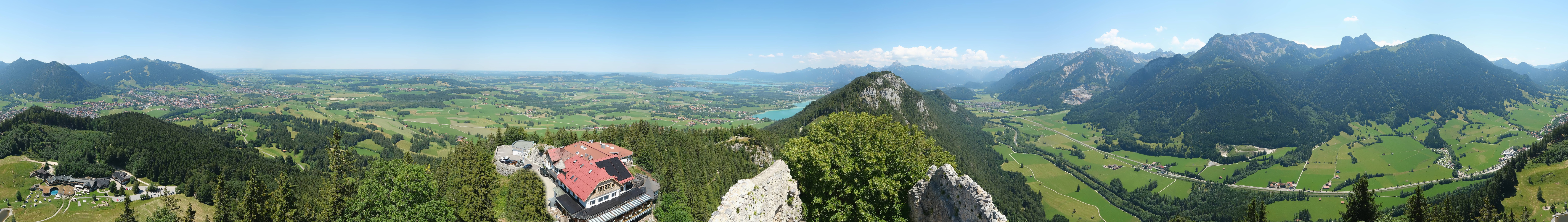 Archived image Webcam Allgäu: Castle Falkenstein