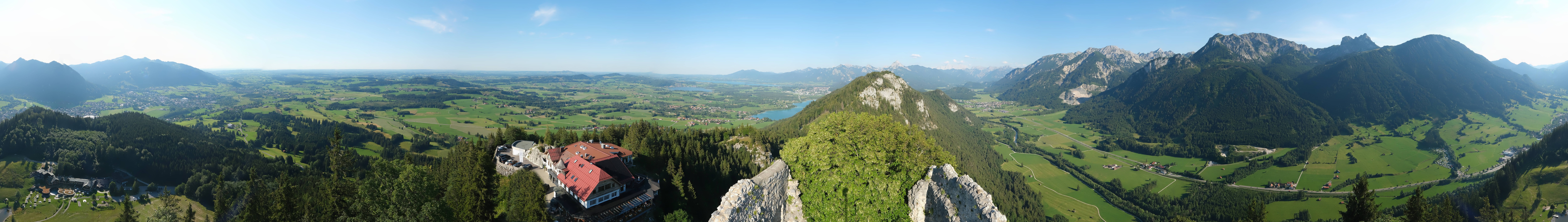 Archived image Webcam Allgäu: Castle Falkenstein