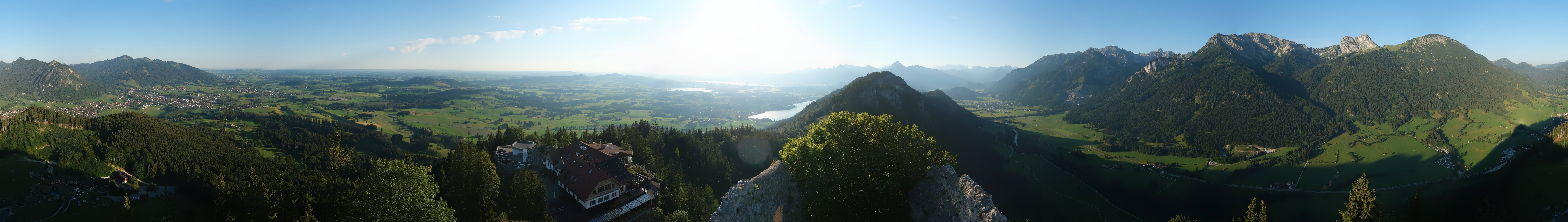 Archiv Foto Webcam Ausblick Burgruine Falkenstein