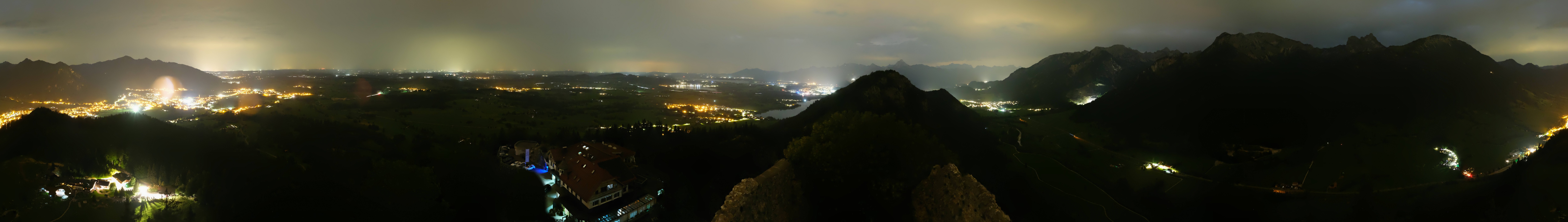 Archived image Webcam Allgäu: Castle Falkenstein