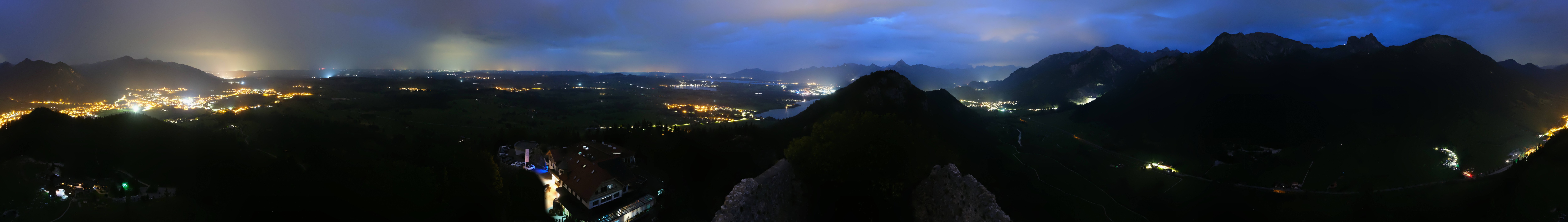 Archived image Webcam Allgäu: Castle Falkenstein