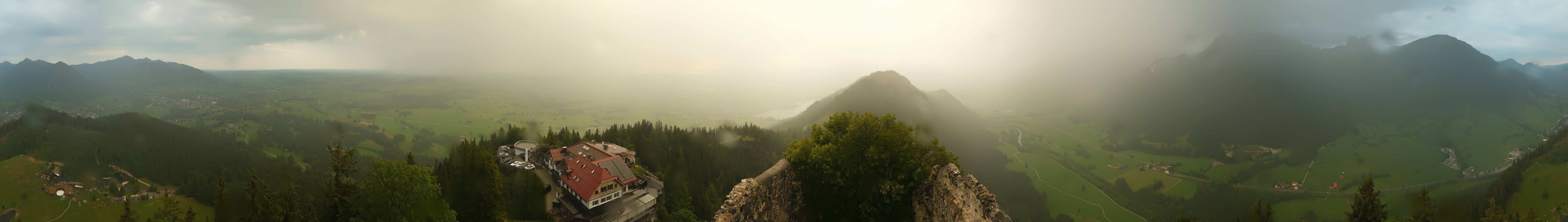 Archived image Webcam Allgäu: Castle Falkenstein