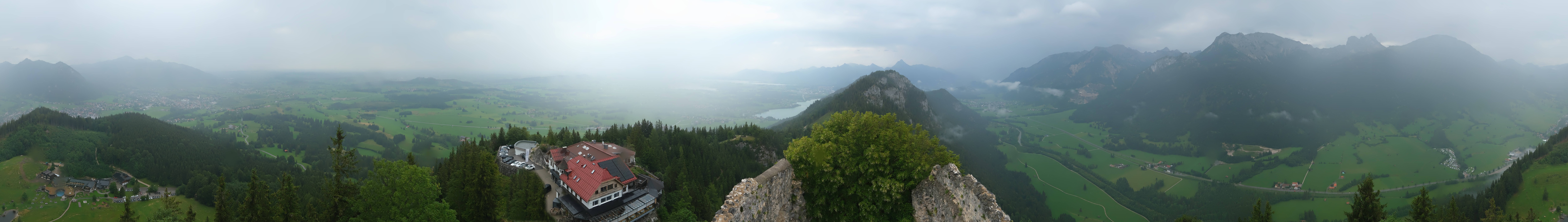 Archived image Webcam Allgäu: Castle Falkenstein