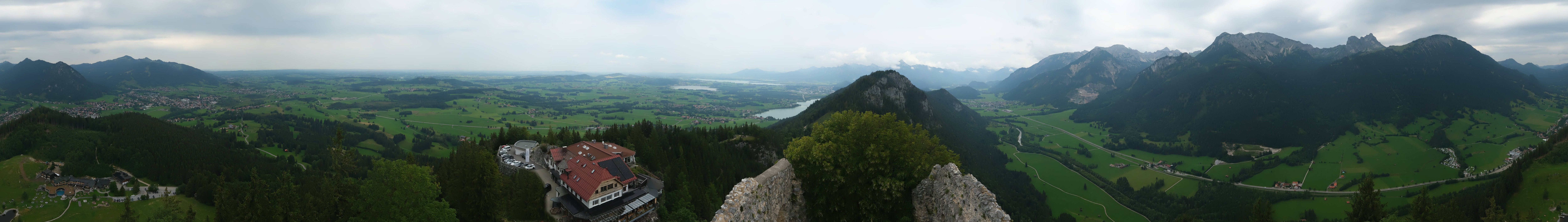 Archived image Webcam Allgäu: Castle Falkenstein
