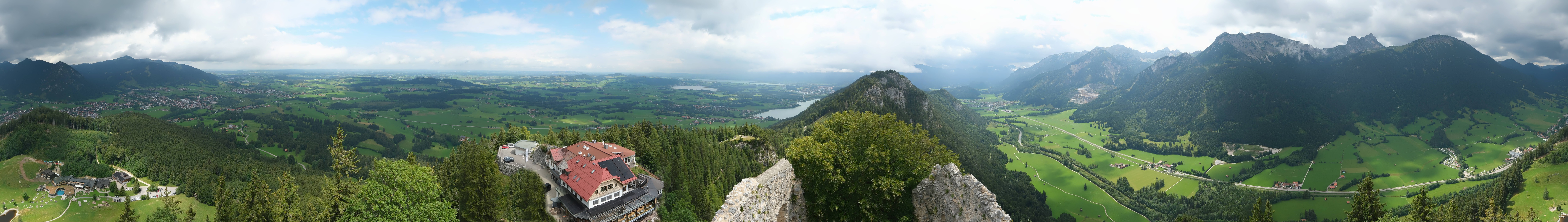 Archiv Foto Webcam Ausblick Burgruine Falkenstein
