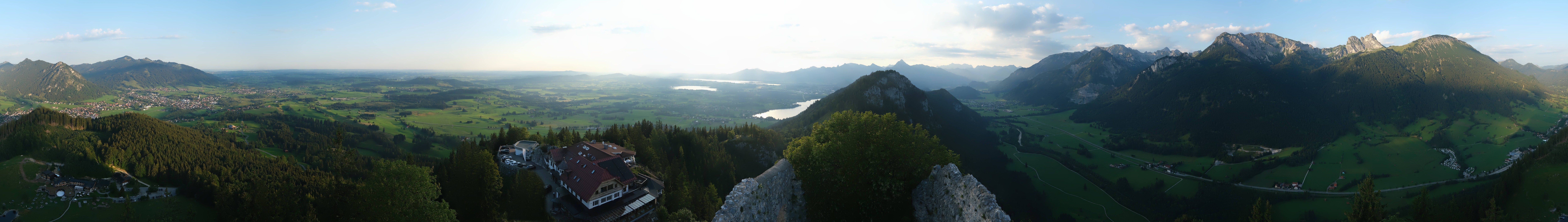Archiv Foto Webcam Ausblick Burgruine Falkenstein