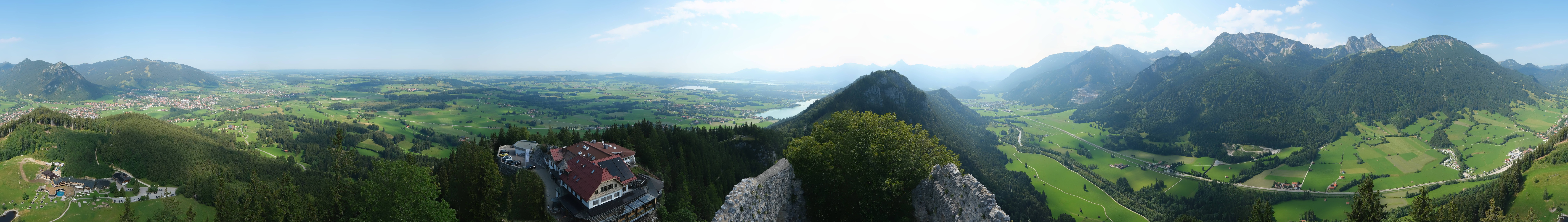 Archiv Foto Webcam Ausblick Burgruine Falkenstein