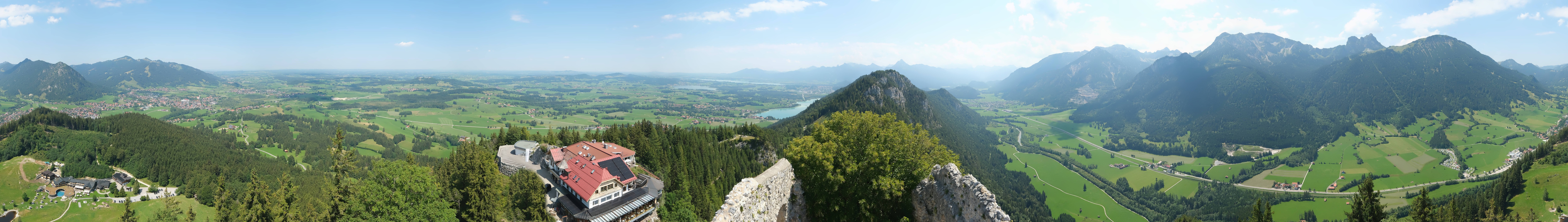 Archiv Foto Webcam Ausblick Burgruine Falkenstein