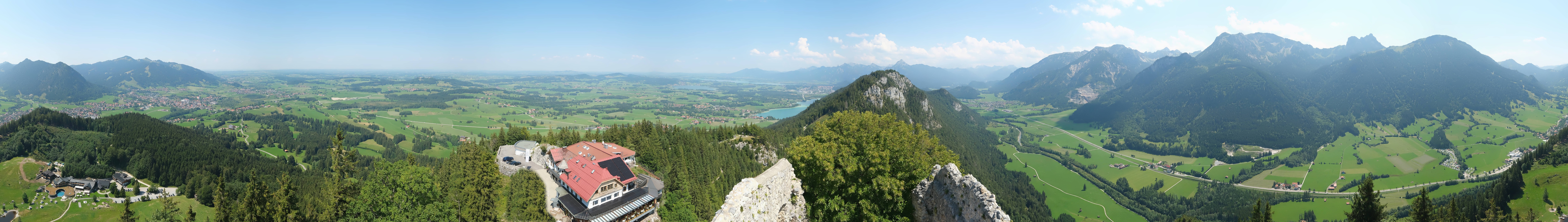 Archiv Foto Webcam Ausblick Burgruine Falkenstein