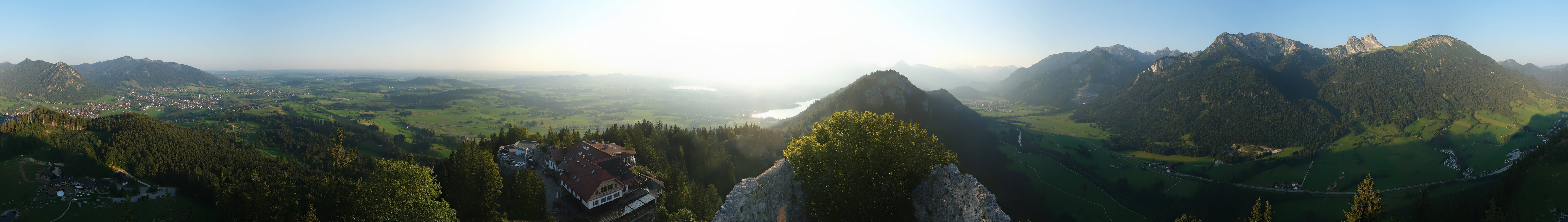 Archiv Foto Webcam Ausblick Burgruine Falkenstein