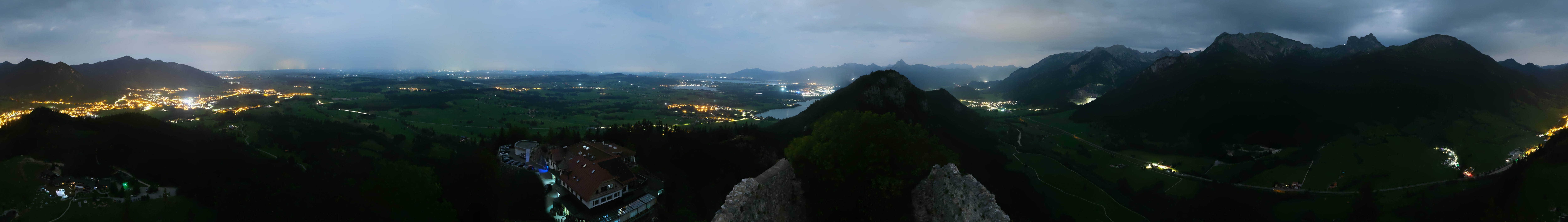 Archiv Foto Webcam Ausblick Burgruine Falkenstein