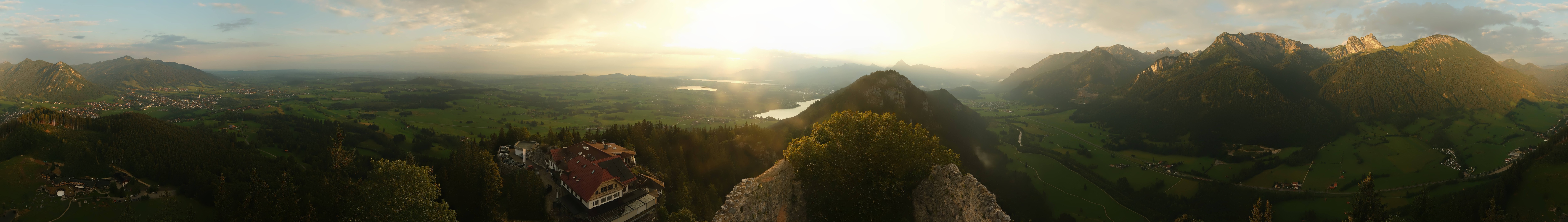 Archiv Foto Webcam Ausblick Burgruine Falkenstein