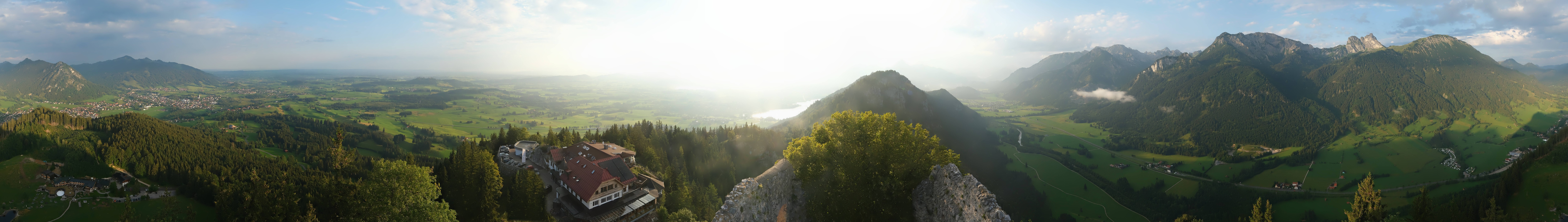 Archiv Foto Webcam Ausblick Burgruine Falkenstein
