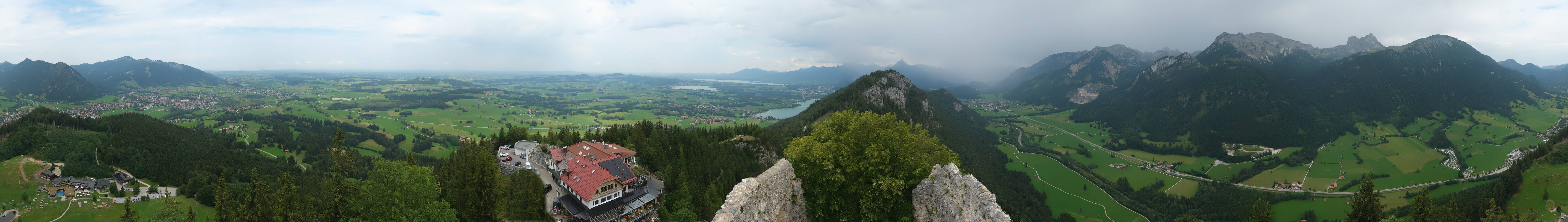 Archived image Webcam Allgäu: Castle Falkenstein