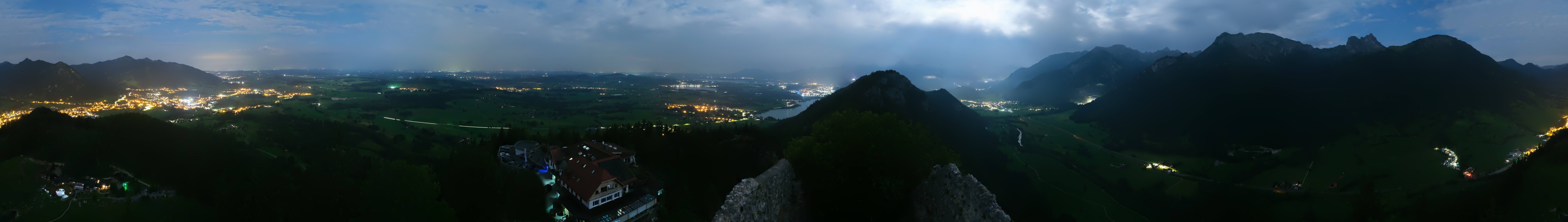 Archiv Foto Webcam Ausblick Burgruine Falkenstein