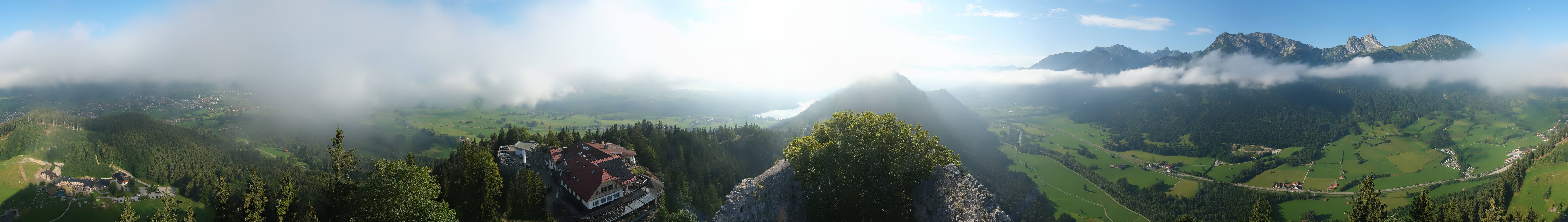 Archiv Foto Webcam Ausblick Burgruine Falkenstein