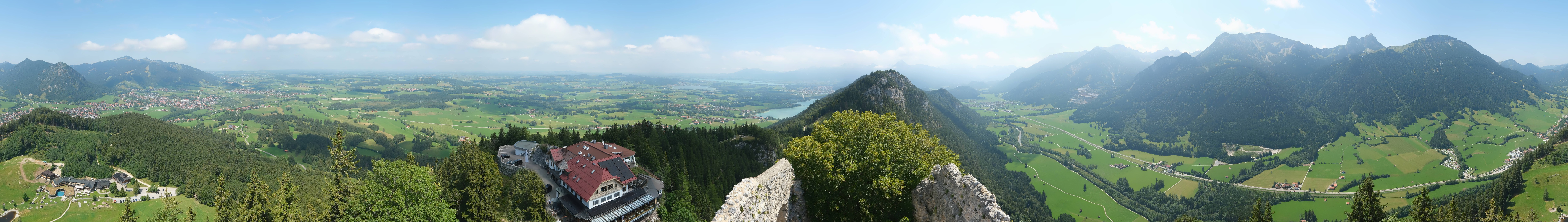 Archiv Foto Webcam Ausblick Burgruine Falkenstein