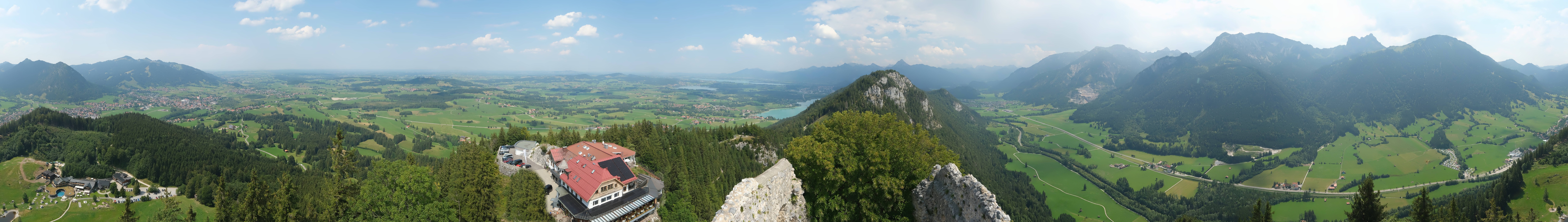 Archiv Foto Webcam Ausblick Burgruine Falkenstein