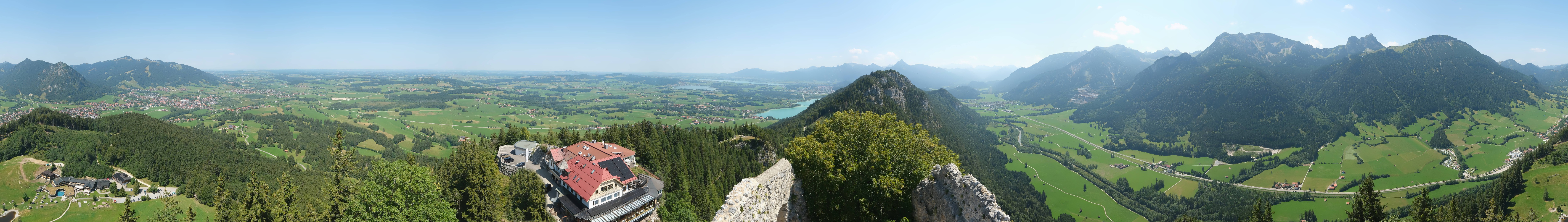 Archiv Foto Webcam Ausblick Burgruine Falkenstein