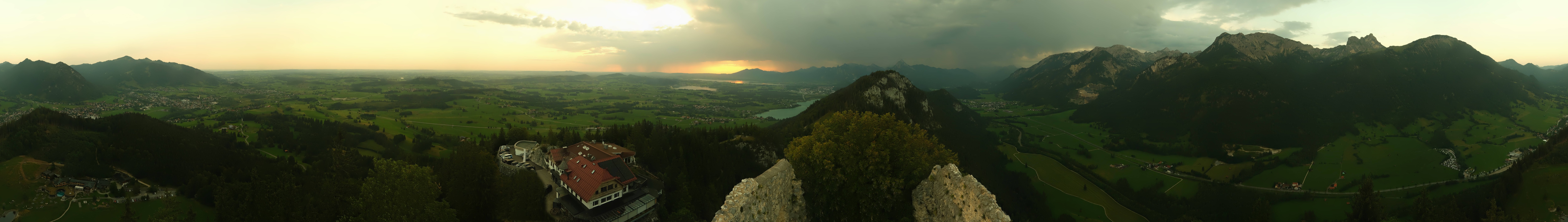 Archived image Webcam Allgäu: Castle Falkenstein