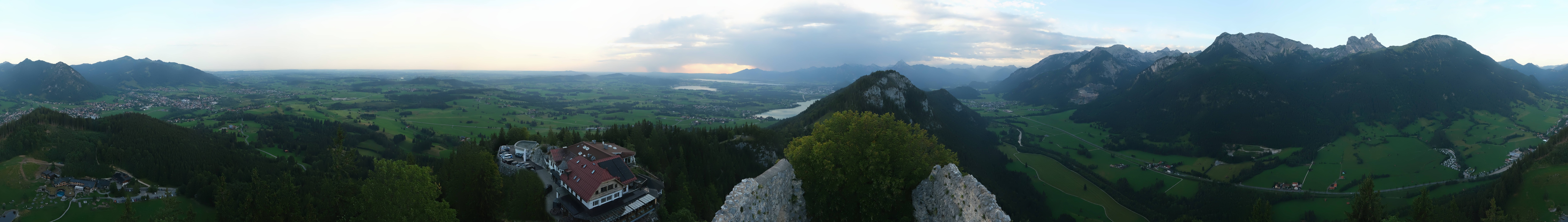 Archived image Webcam Allgäu: Castle Falkenstein