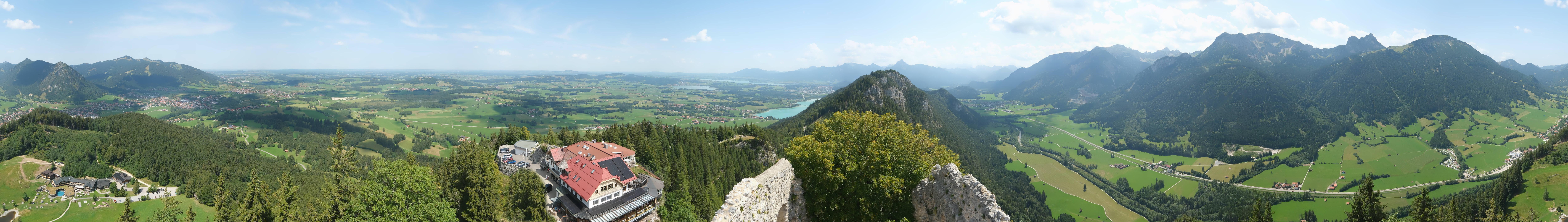 Archived image Webcam Allgäu: Castle Falkenstein