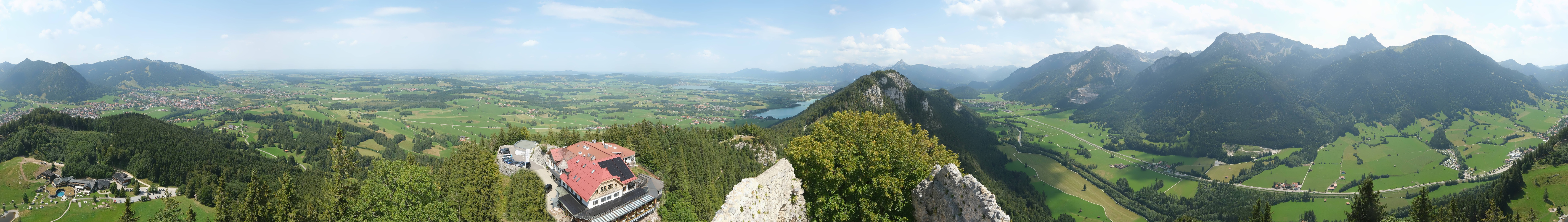 Archived image Webcam Allgäu: Castle Falkenstein