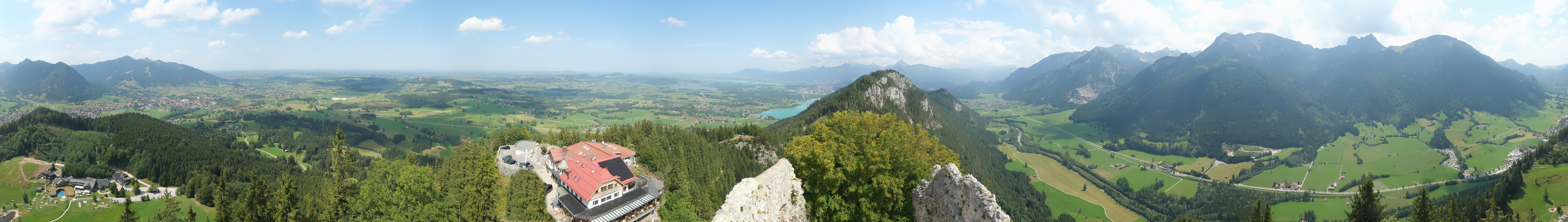 Archiv Foto Webcam Ausblick Burgruine Falkenstein