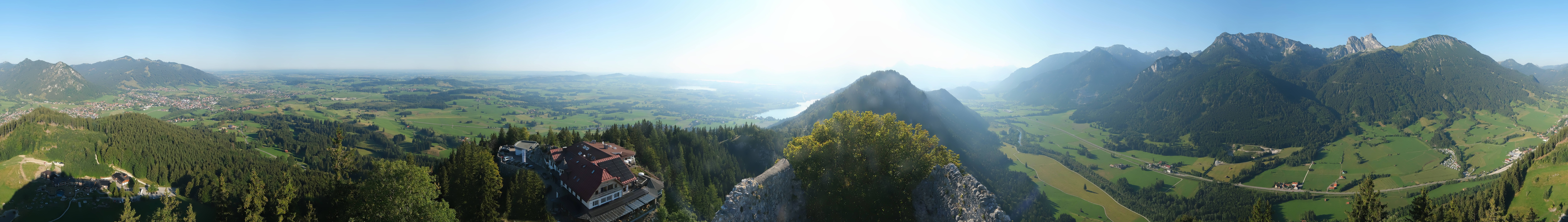 Archived image Webcam Allgäu: Castle Falkenstein