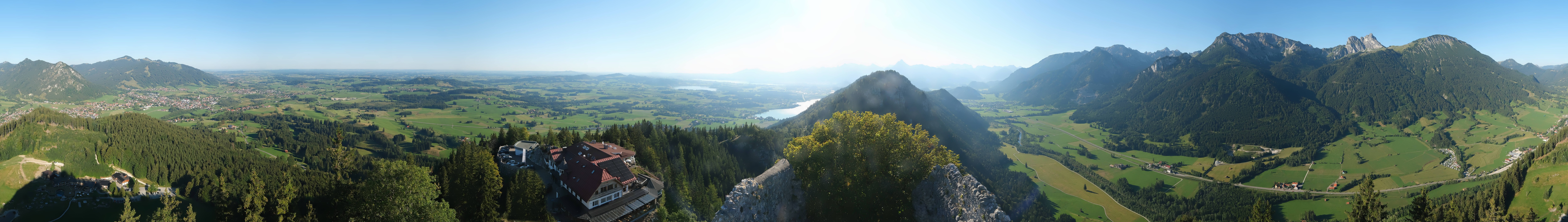 Archiv Foto Webcam Ausblick Burgruine Falkenstein
